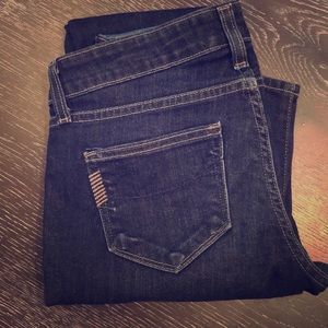 Paige straight leg denim